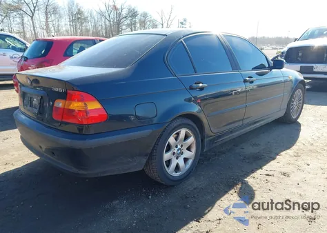 2002 BMW 325I from USA, damaged, VIN WBAET37432NG71207